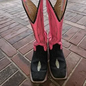 Andeson Bean authentic stingray square toe boots size 9B Anderson Bean | Shoes | Andeson Bean Authentic Stingray  main image 2